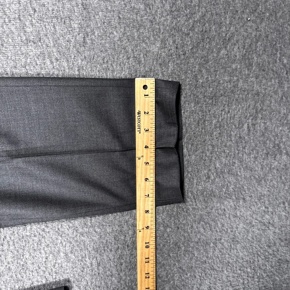 Suitsupply Dress Pants Mens 25 36x28 Grey Brescia Int Vitale Barberis 100% Wool